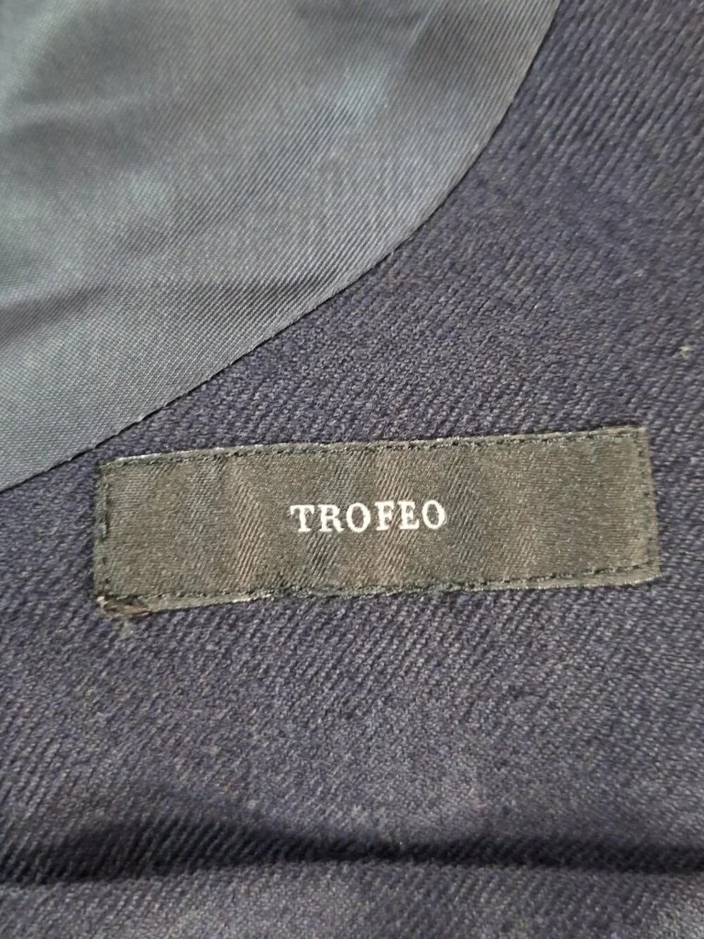 Ermenegildo Zegna Blazer Mens 56R Navy Wool Trofeo Travel Double Vented Jacket